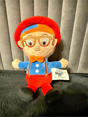 Blippi Mini Plush Doll Red & Blue